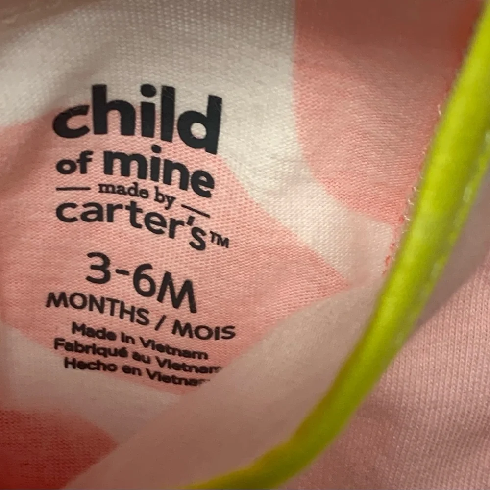 Carter's Child of Mine Baby Girl's Floral Romper One Piece NEW NWT